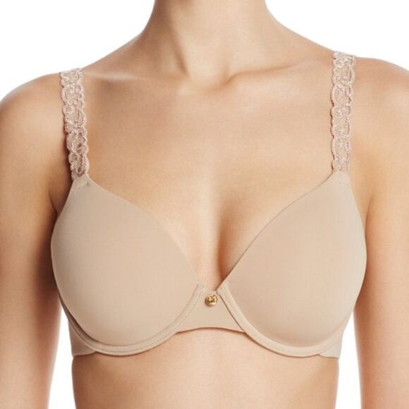 Natori Pure Luxe Custom Coverage Underwire Bra - Picture 1 of 10